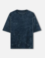 Acid Wash Cotton T-shirt Oversized