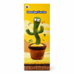 Smiling Dancing Musical Cactus Toy - Image 2