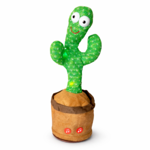 Smiling Dancing Musical Cactus Toy