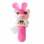 Cute Panda Mini Hand Fan for Kids | Portable Pink Toy Fan
