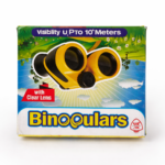 Kids Yellow Toy Binoculars with Neck Strap | Lightweight & Durable - Image 2