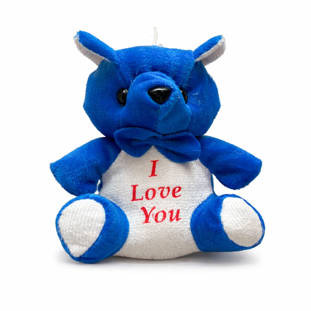 Mini BlSEO tMini Blue Teddy Bear Gift Soft Toy for Kids & Couplesitle and meta descriptionue Teddy Bear Gift Soft Toy for Kids & Couples Mini Blue Teddy Bear Gift Soft Toy for Kids & Couples - Image 1