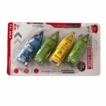 Pull Back Speed Boat Toy Set for Kids – Pack of 4 Multicolor Boats - Image 2