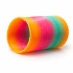 Rainbow Magic Spring Toy – Colorful Plastic Slinky Toy for Kids